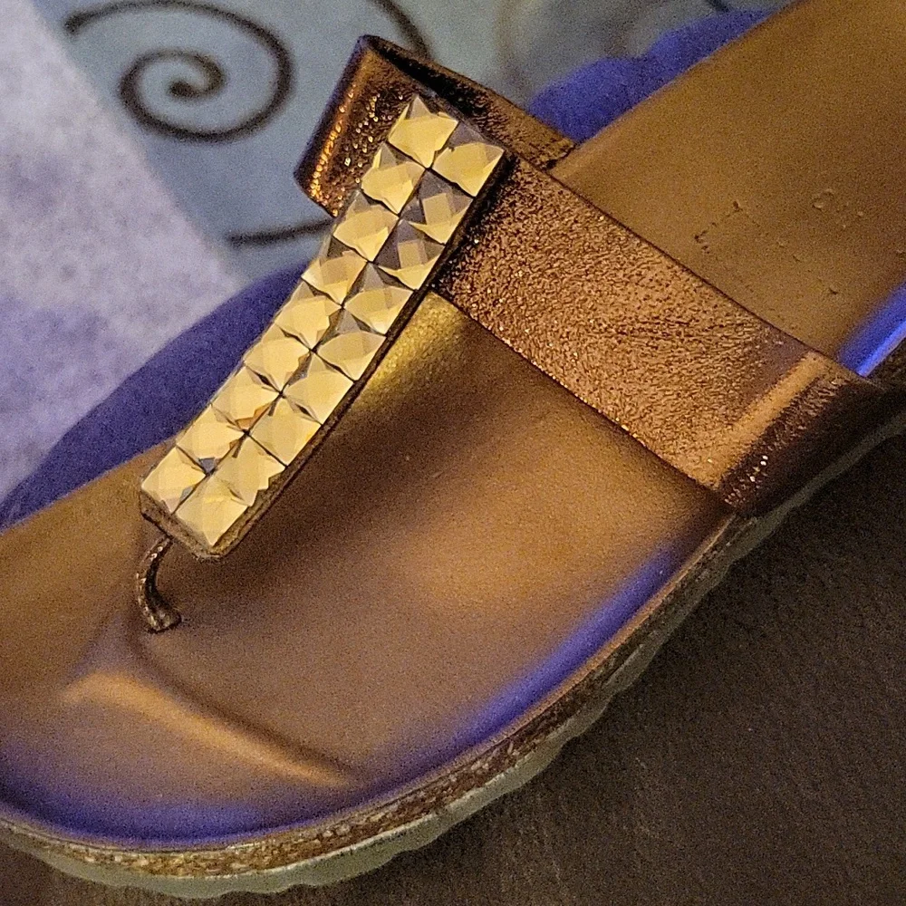 Italian Shoemakers Bejeweled Sandals